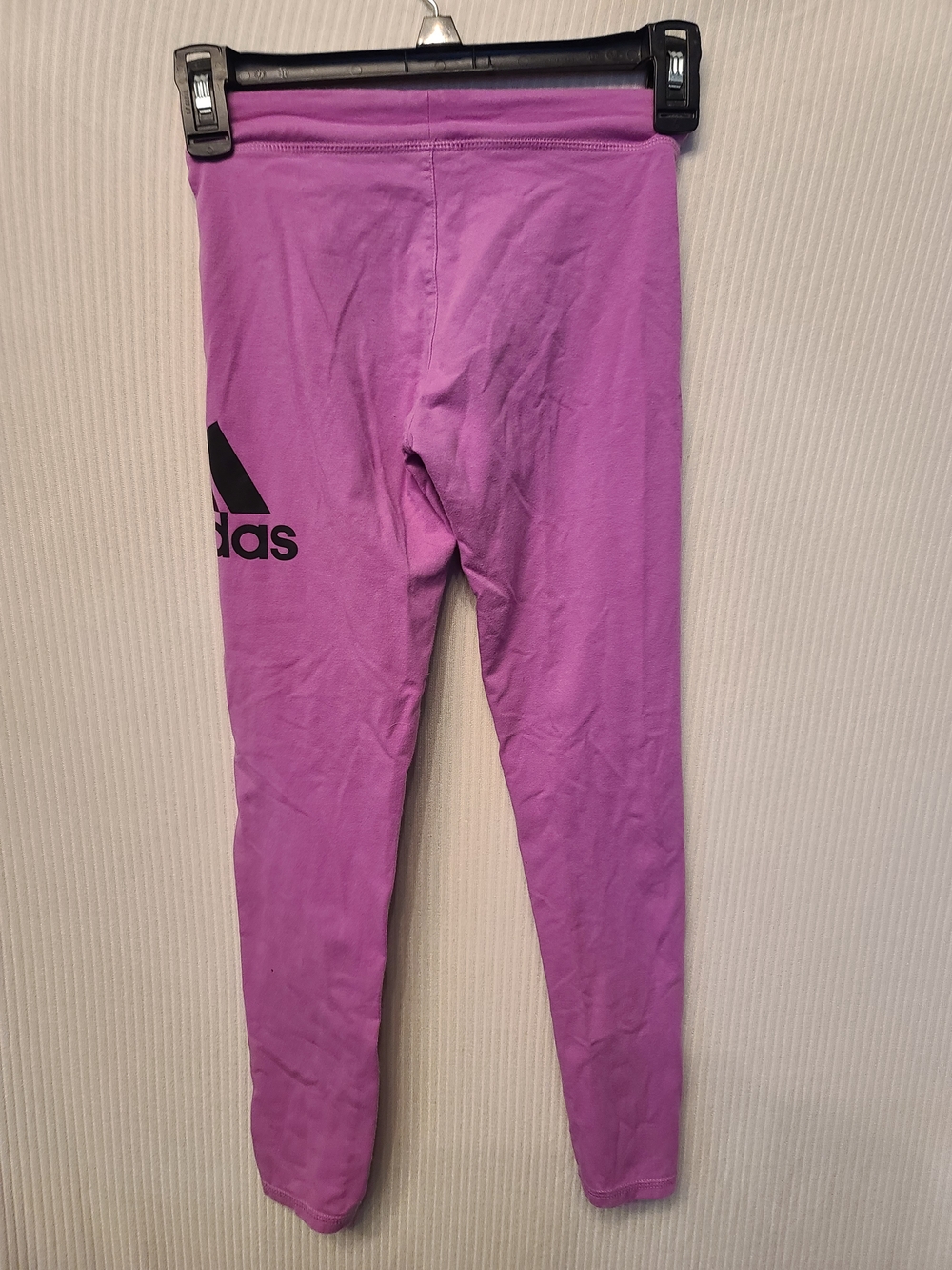 adidas Kids Purple Logo Leggings